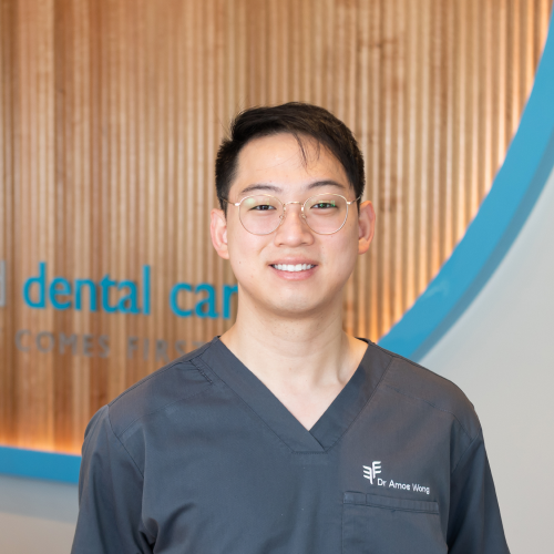 Dentist Amos Wong cosmetic dentist at QVA